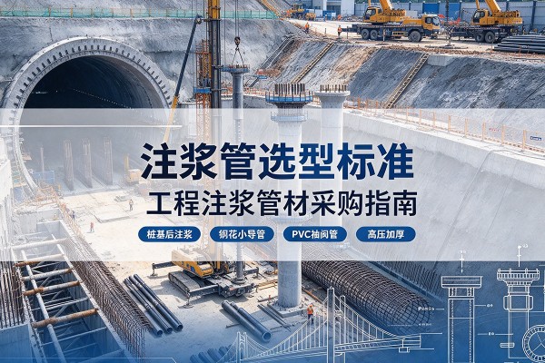 绛县注浆管选型标准