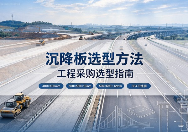 绛县沉降板选择方法