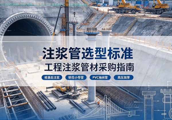 绛县注浆管选型标准